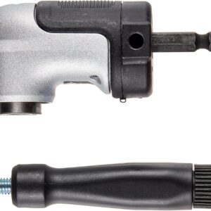 DEWALT 90 Degree Right Angle Drill Attachment 12in Flexible Shaft