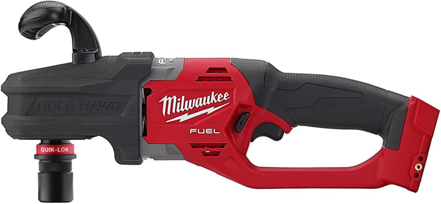 Milwaukee Right Angle Drill with Quik-LOK Cord System 1 Milwaukee Electric - Right Angle Drill W/Quik-LOK