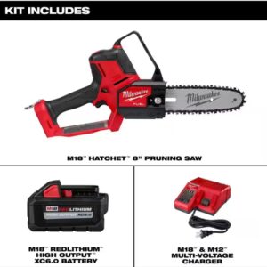 Milwaukee M18 FUEL 18V Brushless 8in Pruning Saw Kit 6Ah Battery