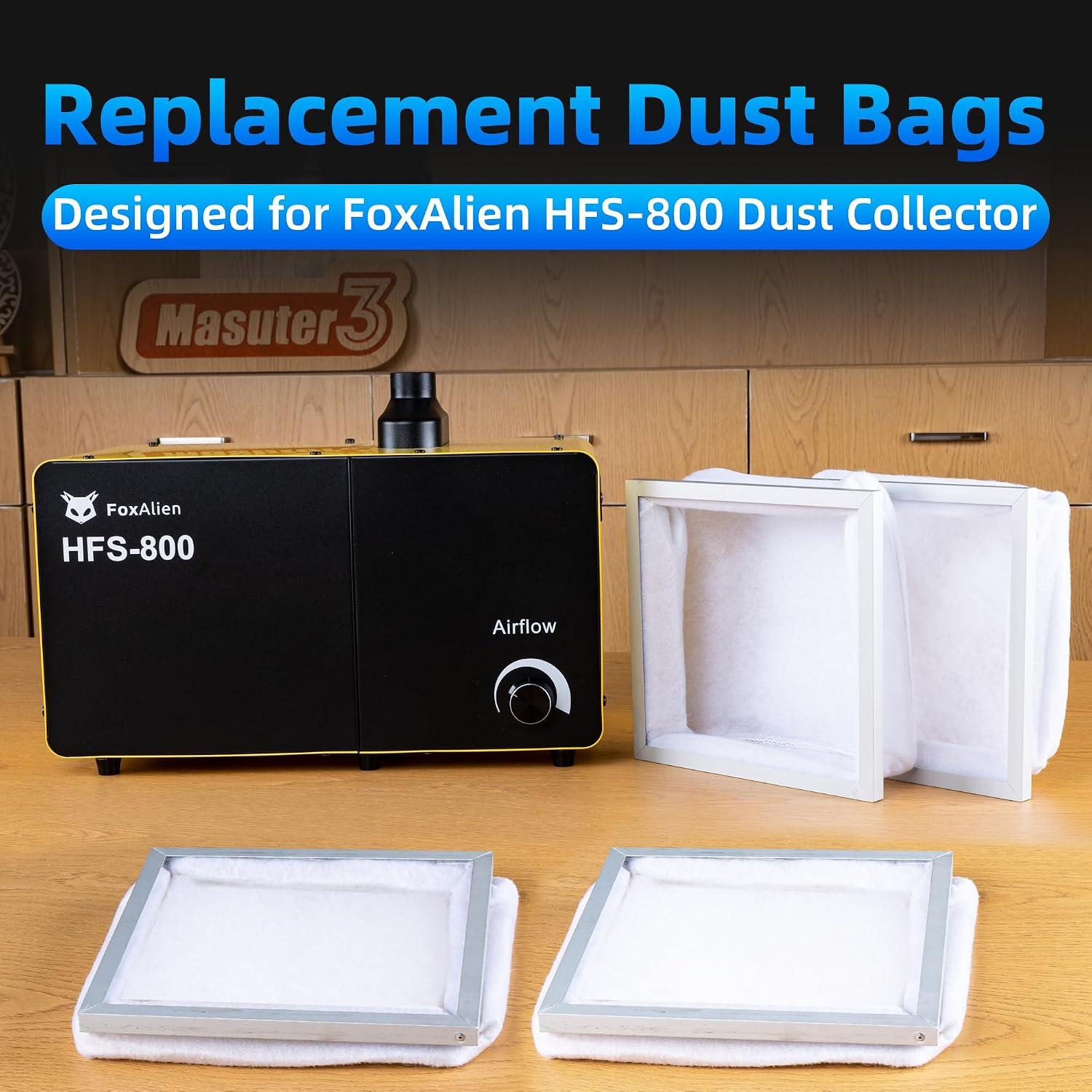 Why We Love the FoxAlien 800W Dust Collector and Filter Bags