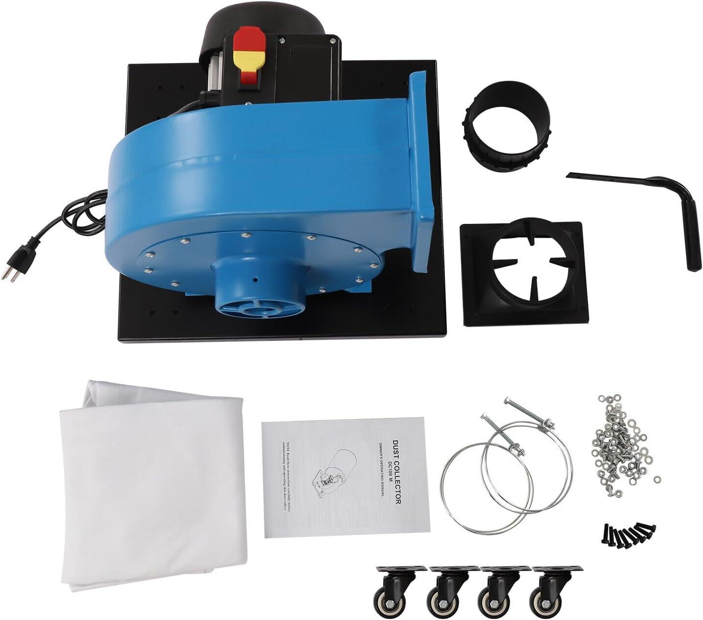 Our Review of the 1HP 550 CFM Wheeled Dust Collector System 1 Our Review of the 1HP 550 CFM Wheeled Dust Collector System